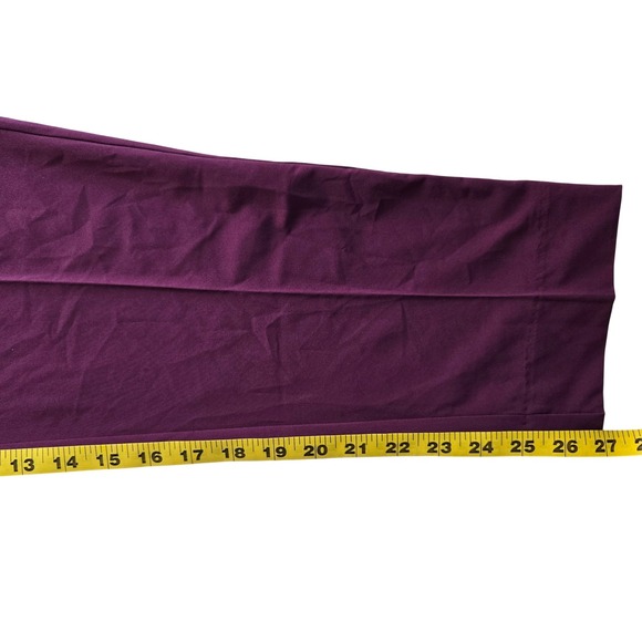 NWT Banana Republic Airstretch HR Pants Women's S Purple Trousers Travel Casual - Picture 7 of 9